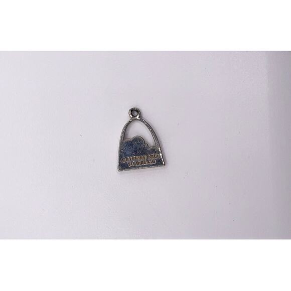 Vintage St. Louis Gateway Arch Souvenir Charm Silver Tone - Picture 2 of 6